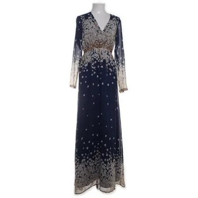 Maxi jurk (Blauw, Meerkleurig) van Dry Lake Polyester