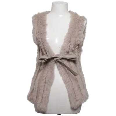 Gilet en fourrure (Beige) de Silvian Heach Acrylique, Fourrure de lapin