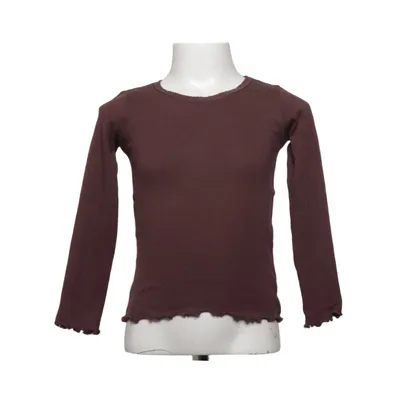 Long sleeve T-shirt (Brown) from Wheat Elastane, Modal, Organic cotton