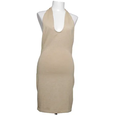 Halterneckklänning (Beige) från Romee Strijd x NA-KD Elastan, Polyester, Viskos