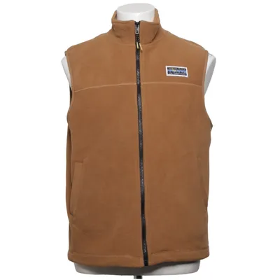 Outer vest (Brown) from Junkyard Recycled polyester