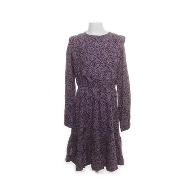 Jurk (Lila, Zwart) van Staccato Katoen, Viscose