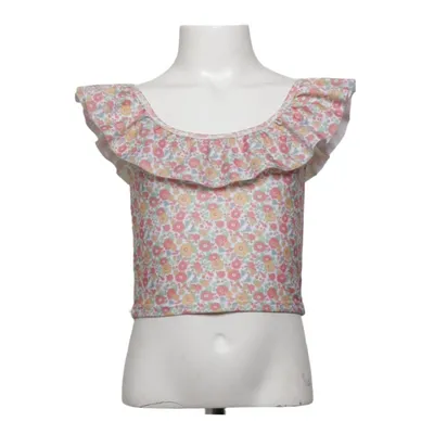Haut de bikini (Blanc, Multicolore) de Ellos Élasthane, Polyester