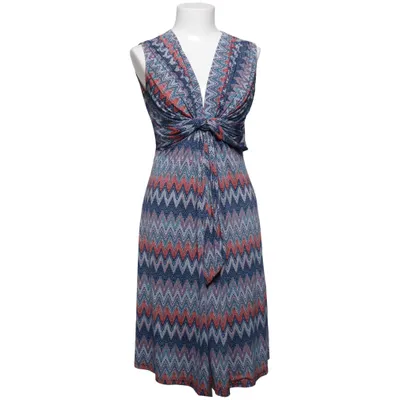 Omlottklänning (Blå, Flerfärgad) från Ilse Jacobsen Elastan, Polyester