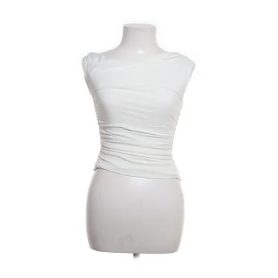 Top (White) from Missy Empire Elastane, Polyester