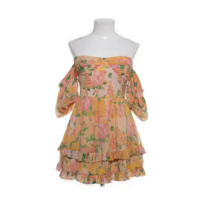 Jurk (Geel, Meerkleurig) van Miss Selfridge Katoen, Polyester