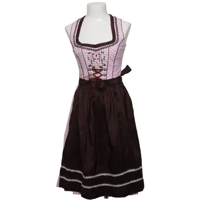 Dirndl (Rosa, Brun, Vit) från Fuchs Trachtenmoden