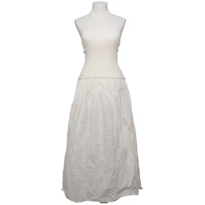 Halterneck dress (White) from Zara Cotton, Elastane