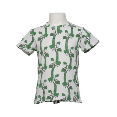 T-shirt (White, Green) from Minimarket Cotton