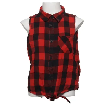 Chemise en flanelle (Rouge, Noir) de YD Coton