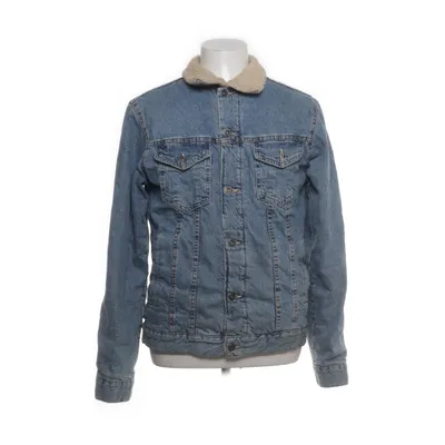 Fodrad jeansjacka (Blå) från Zara Man Akryl, Polyester