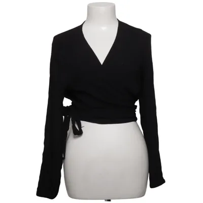 Wrap top (Black) from Cotton On Viscose