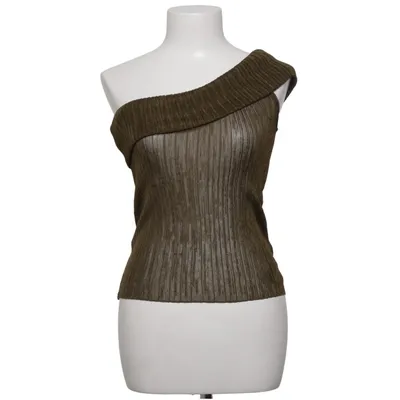 Top (Grøn) fra Massimo Dutti Polyester, Viscose