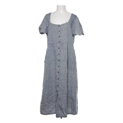 Skjortklänning (Blå, Grå) från Lands' End Linne