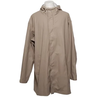 Regnfrakke (Beige) fra Kayoba Polyester, Polyurethan
