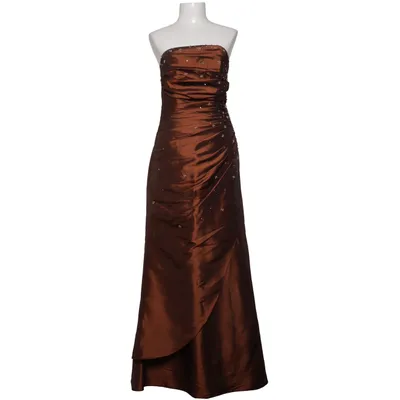 Aftenkjole (Brun) fra Nixa Polyester
