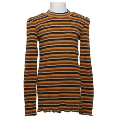 Lange mouwen shirt (Geel, Blauw, Bruin) van Persival Katoen, Elastaan