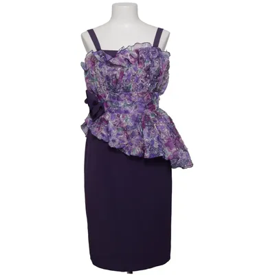 Cocktail dress (Purple, Multicolored) from Couture Bernd Linek Polyester