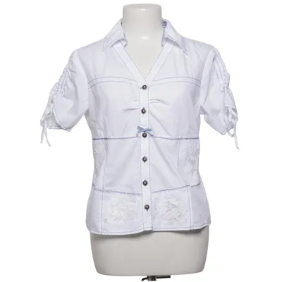 Blouse (Wit, Blauw) van Biba