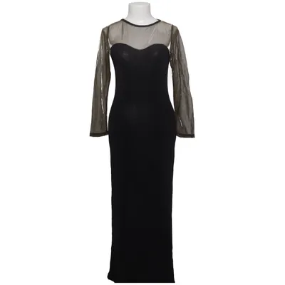 Robe longue (Noir, Or) de Charbell