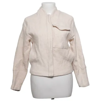 Jacke (Beige) von Reserved Polyester, Viskose, Wolle