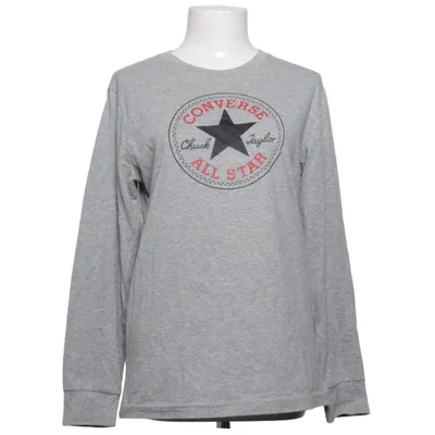 Långärmad t-shirt (Grå) från Converse Bomull, Polyester