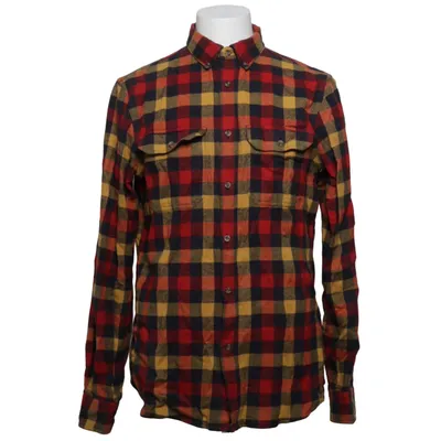 Flannel skjorte (Rød, Gul, Sort) fra Fjällräven Bomuld