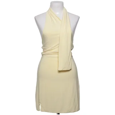 Halternek jurk (Geel) van Fashionkilla Elastaan, Polyester