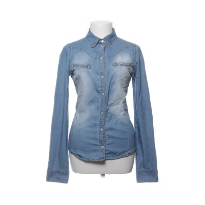 Denim shirt (Blue) from Denim Life by Pimkie Cotton