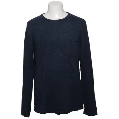 Long sleeve T-shirt (Blue) from Win Win Cotton