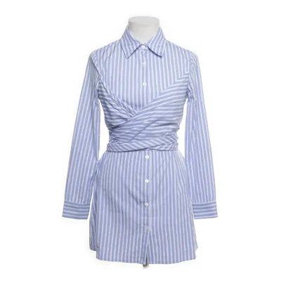 Skjortklänning (Blå, Vit) från Fashion Nova Bomull, Polyester