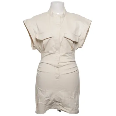 Skjortklänning (Beige) från Zara Bomull, Elastan