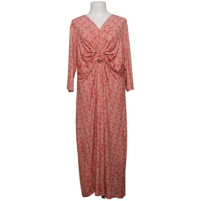 Kjole (Rød, Hvid) fra Tina Tunika Elastan, Polyester