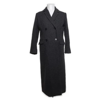 Coat (Gray, Black) from Weekday Acrylic, Viscose, Polyester