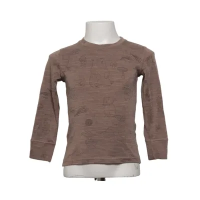 Long sleeve T-shirt (Brown) from Fix by Lindex Merino wool