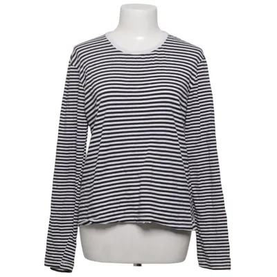 T-shirt à manches longues (Noir, Blanc) de Åhléns Coton, Élasthane