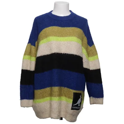 Trui (Blauw, Meerkleurig) van Kangol x H&M Acryl, Elastaan, Polyester, Wol