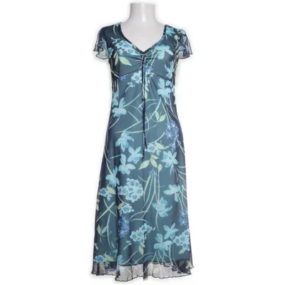 Maxi dress (Blue, Multicolored) from Comfort Fashion Quality Polyester