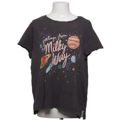 T-shirt (Black, Multicolored) from L.O.G.G by H&M Cotton