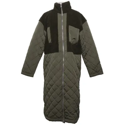Vinterfrakke (Grøn) fra Selected Femme Genanvendt polyester