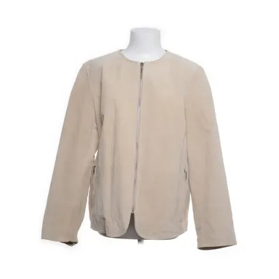 Læderjakke (Beige) fra Remain