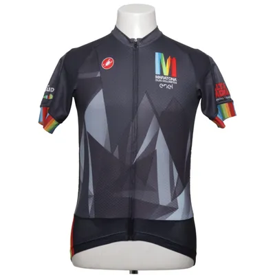 Maillot de vélo (Noir, Multicolore) de Castelli Élasthane, Polyester
