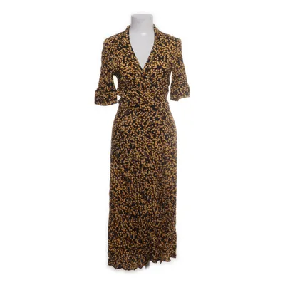 Wikkeljurk (Zwart, Geel) van Ganni Viscose
