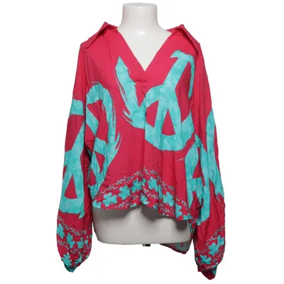 Blouse (Roze, Turquoise) van Garconne Viscose