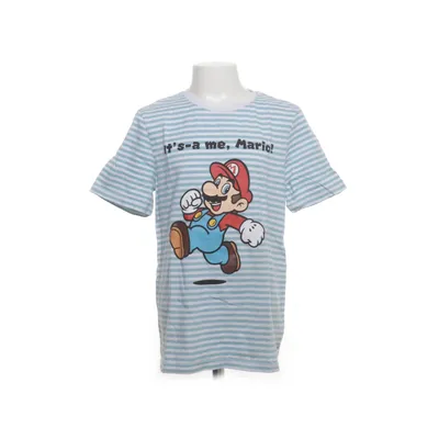 T-shirt (Blå, Vit) från Super Mario Bomull