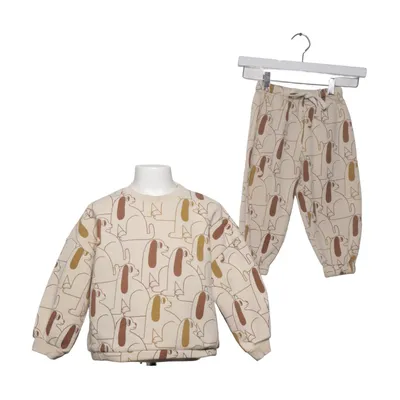 Tenue d'intérieur (Beige, Marron) de Gamin Gamine Coton, Polyester