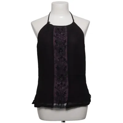 Halterneck top (Lilla, Sort) fra Twist & Tango Viscose