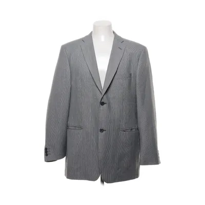 Blazer (Gray) from Patrick Bernard Polyester, Wool