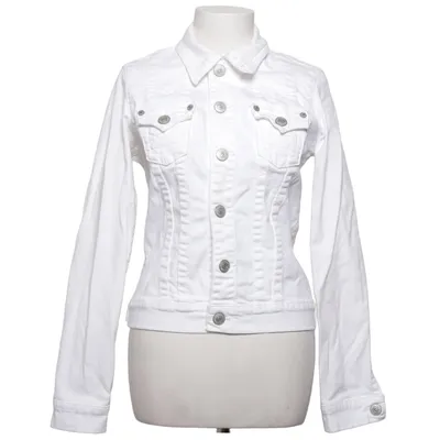 Spijkerjas (Wit) van True Religion Katoen, Elastaan