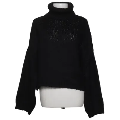Pul à col roulé (Noir) de Dilvin Knit
